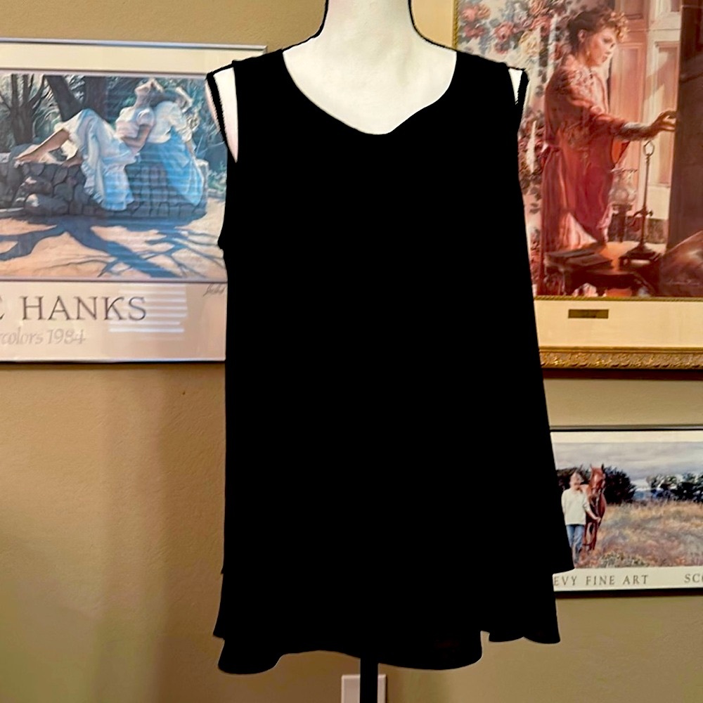 NWT sleeveless blouse